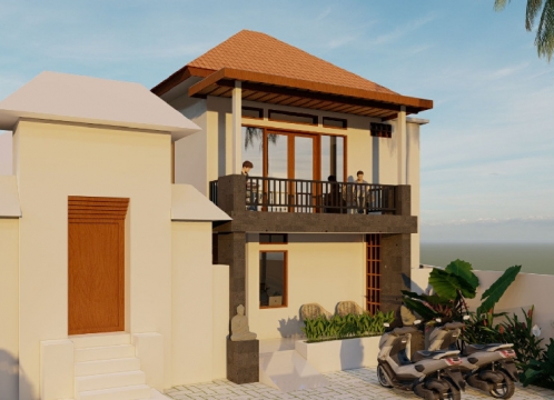 ゲストハウス完成予想図